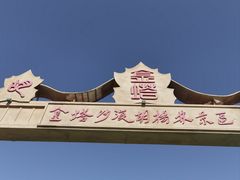 -金塔沙漠胡杨林景区
