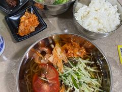 -吉林延边牛肉汤饭，大冷面