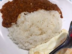 煎蛋免治牛肉饭-敏华冰厅(德福广场店)
