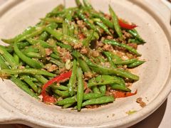 沙茶肉糟啫云南扁豆-小炳胜(卓悦中心店)