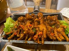 火辣鸡爪-冰川延边料理·炭烤串(原小木屋店)