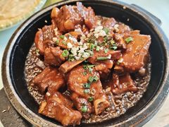 石锅干㸆排骨-九转小磨·东北菜老字号(祥安店)