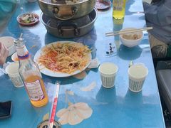 -青海特色美食小炒炕锅牦牛肉火锅