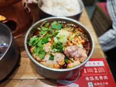冒脑花-成都你六姐·牛肉冒菜(城市集市合生汇店)