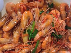 葱爆虾-听风阁农家私房菜茶楼(龙坞店)