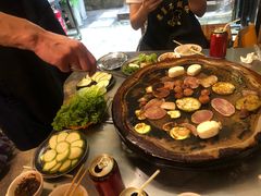 -老姐石板烧烤+铜炭火锅(总店)