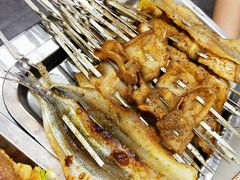 -万家乐带皮五花肉烧烤(临淄大院店)