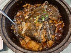 -海派美食·家宴海鲜青岛菜·石锅鲽鱼头(东方城店)