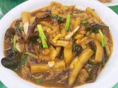 茄子煲-巫记鸡饭店