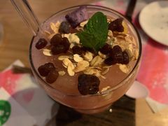 草莓冰沙-动动咖啡清真西餐厅