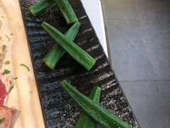烤秋葵-千寻山野烤肉(中关村店)