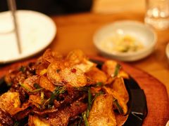 铁板土豆煎牛肉-长寿参鸡汤(朝韩风情街店)