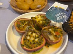 百香果蒸中鲍鱼-79号渔船海鲜饭店(宝安店)