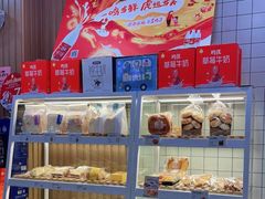 面包甜点陈列柜-一鸣真鲜奶吧(巴黎都市奶吧店)