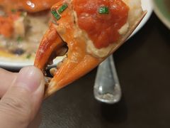 和乐蟹蒸手剁肉饼-广州文华东方酒店·江-由辉师傅主理