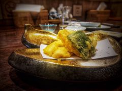 紫苏银鱼卷天妇罗-加奈日本料理
