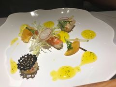 柳橙鲜虾佐三文鱼沙拉-王品牛排(福州泰禾店)