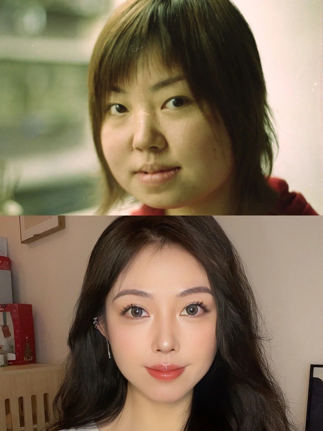 大饼脸➡️鹅蛋脸,分享我的do脸思路‼