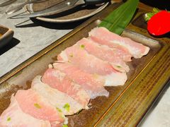 盐味猪颈肉-厚贞日式烤肉(龙之梦店)