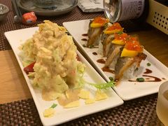 芒果芝士鳗鱼寿司-樱の千渡日式料理·铁板烧•烧鸟(金盛田广场店)
