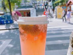 绛初匀·樱花茶-鸡鸣赐茶(鸡鸣寺路店)