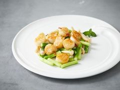 加州杏仁炒带子-品粹徽园·家常安徽菜