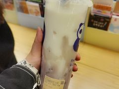 芋泥啵啵绿茶-茶百道(太原茂业天地店)