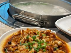 豆豉蒸脆肉鲩-淘米捞·米汤脆鲩鱼火锅(福田皇岗店)