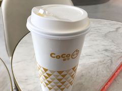 法式奶霜绿茶-CoCo都可(中联广场店)