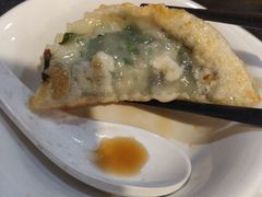韭菜煎饺子-利雅园酒家(大沙地店)