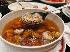 古越陈酿煮花螺-杭州西子湖四季酒店·金沙厅