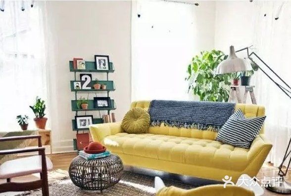 时髦摩登的黄色调，是家居时尚的不变风潮