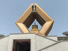 -法门文化景区-合十舍利塔