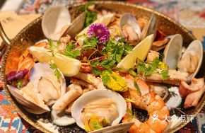 Signature Squid Ink Seafood Rice
