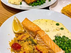 热熏三文鱼配刀豆沙拉-宜家·瑞典风味餐厅(四元桥店)
