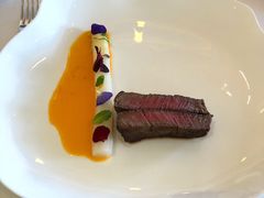 M7和牛牛柳配白芦笋-Jean Georges