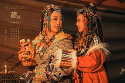 -后宫·古装汉服京剧儿童亲子全家福摄影