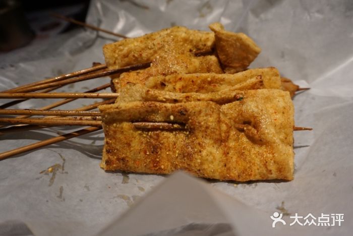 天台上见烧烤大排档(白石洲店)蒜香豆皮图片