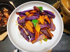 长山药炒茄子-鼓楼东街老火锅(鼓楼店)