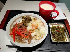 黑椒牛柳饭饮料套餐-永和大王(梅家浜店)
