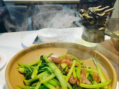 西兰苔炒香肠-楚鱼王·河鲜·湖北菜(华农店)