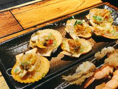 蒜香原粒扇贝-质烤烤物·活烤海鲜(质烤总店)