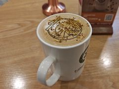 玫瑰曲奇拿铁咖啡-逸派咖啡 EPARKCOFFEE(广安门店)