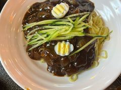 韩式炸酱面-包装马车·韩国料理·포장마차