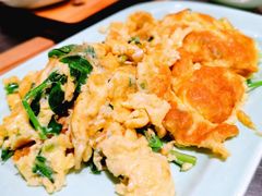 葱油芥蓝炒鸡蛋-潮界(LU·ONE凯德晶萃广场店)