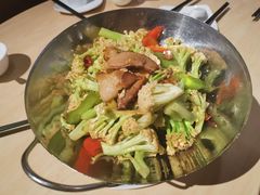 干锅腊肉花菜-避风塘(百联东郊店)