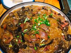 护心肉黄蘑炒粉-人民公社大食堂(张家湾店)