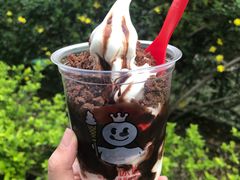 阿华田圣代-蜜雪冰城(动物园地铁A口旁小吃街店)