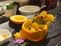 鲜虾蟹酿橙-RIVIERA 松鹤楼(外滩店)