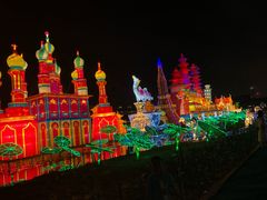 -欢乐海岸椰林沙滩-2025湾区超级灯会